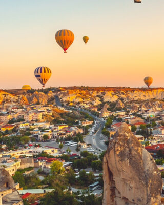 Passeios de Balão ao Redor do Mundo